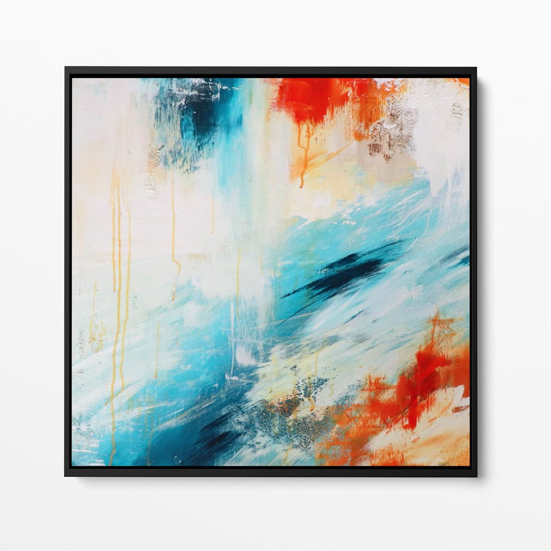 Square Melodies of the soul canvas print
