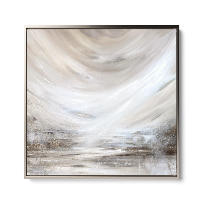 Arc of light-100x100cm Original Oil Painting on Canvas