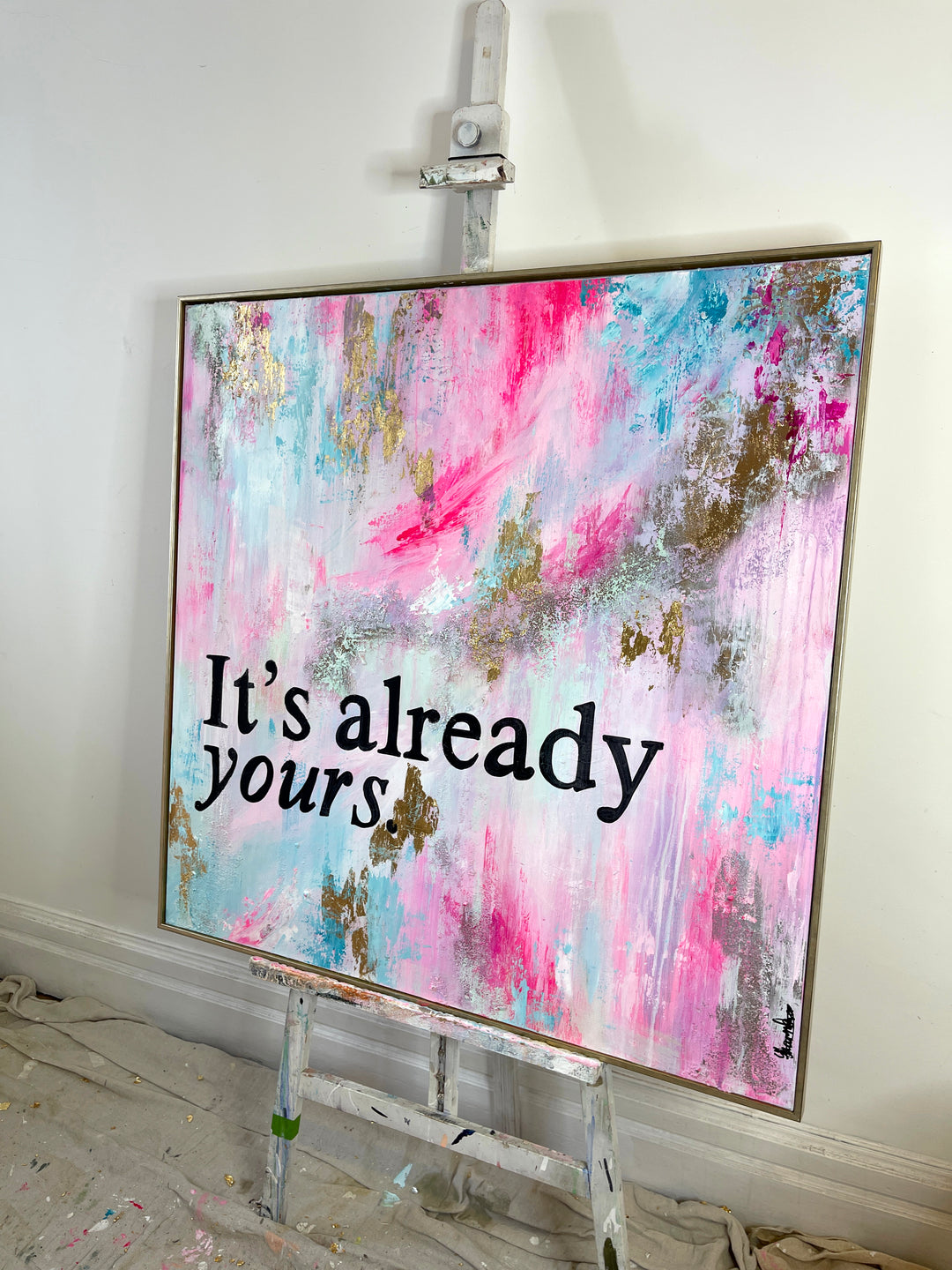 It's yours original canvas