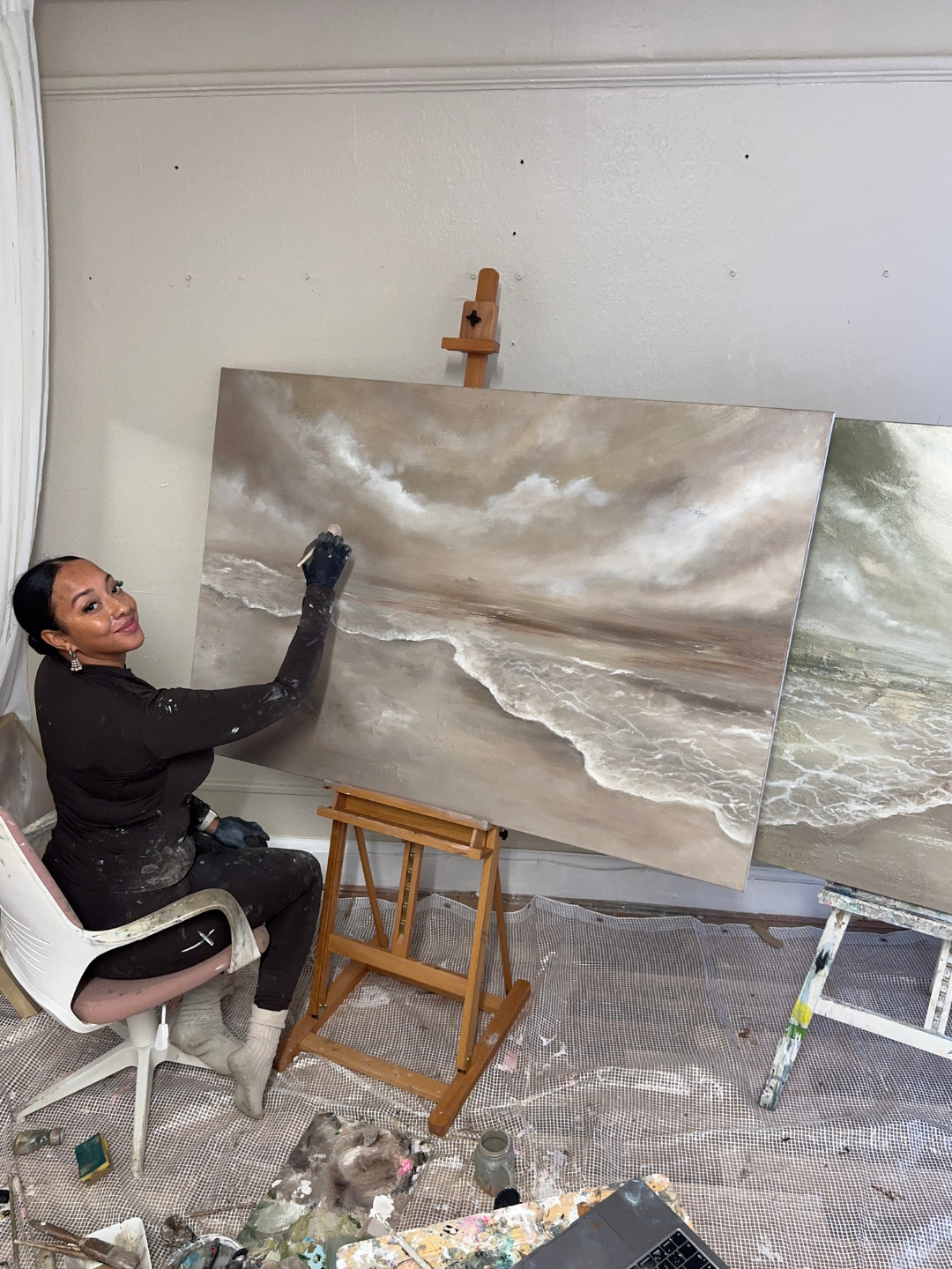 Where Hope Meets Light - Original oil painting