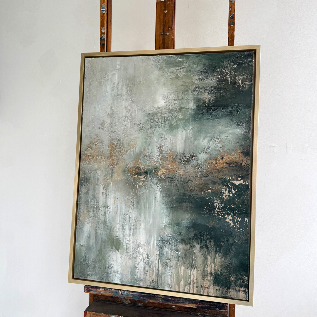 Forest Euphoria  Diptych- 60x84cm x2 Original Oil Painting on Canvas