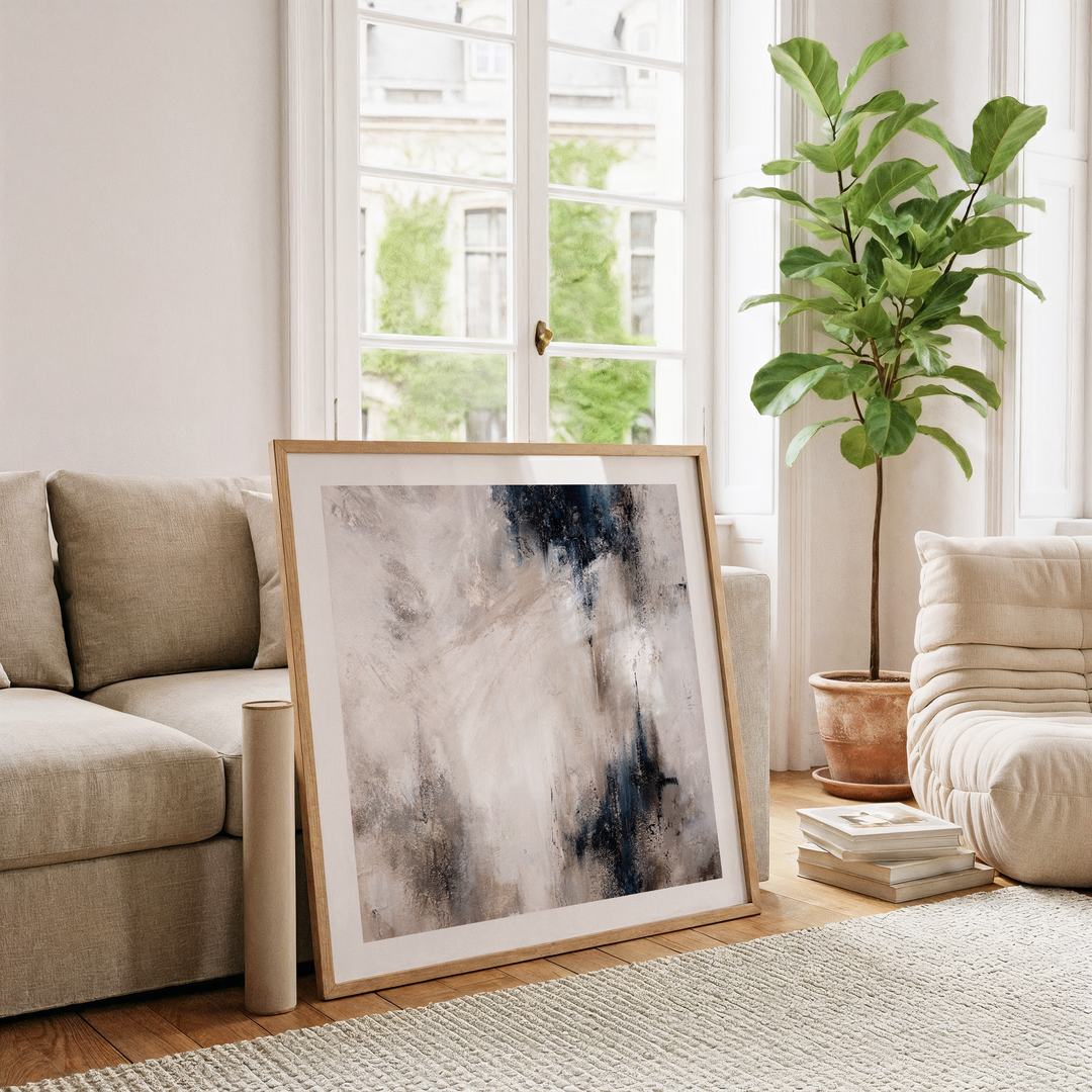 Anchored in faith- Square  50x50cm Fine art print