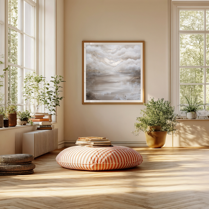 Through light a faith- Square 50x50cm Fine art print