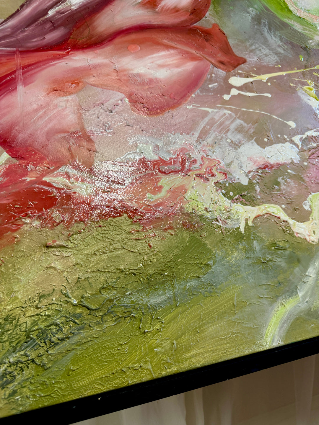 Where New Beginnings Bloom - Original oil painting 150x100cm