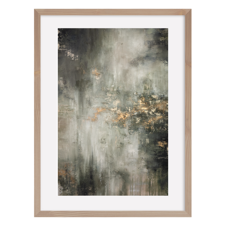 Whispers of Emerald Twilight portrait- Fine art print