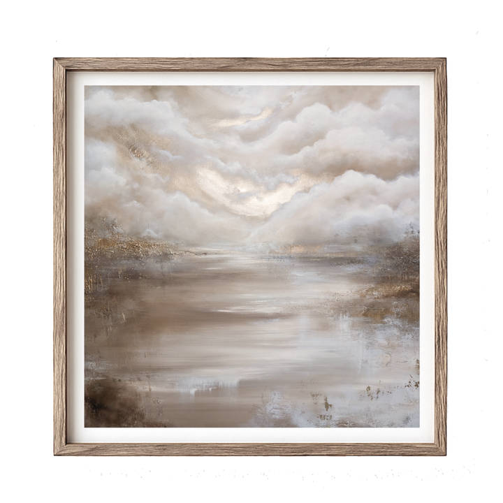 Through light a faith- Square 50x50cm Fine art print