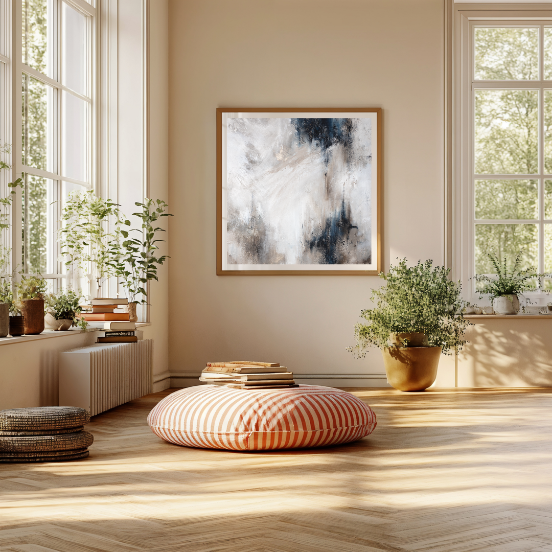 Anchored in faith- Square  50x50cm Fine art print