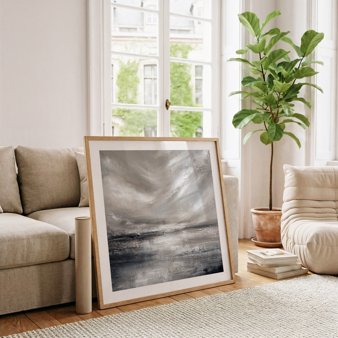 Lifted by Strength- Square 50x50cm Fine art print