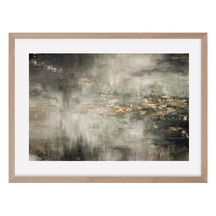 Whispers of Emerald Twilight Landscape- Fine art print