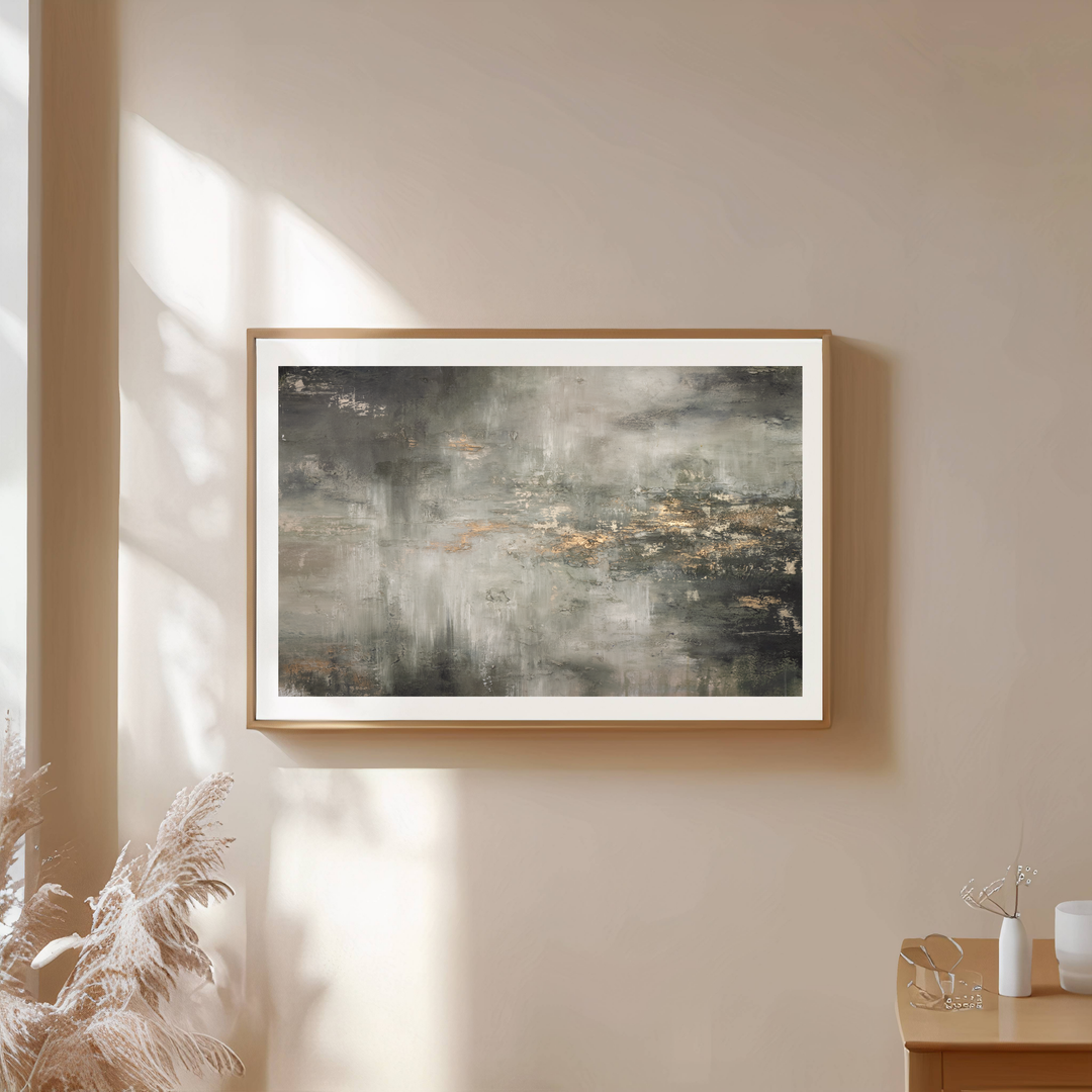 Whispers of Emerald Twilight Landscape- Fine art print