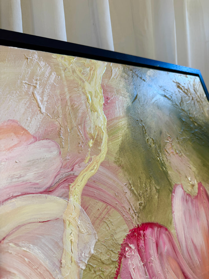Where New Beginnings Bloom - Original oil painting 150x100cm