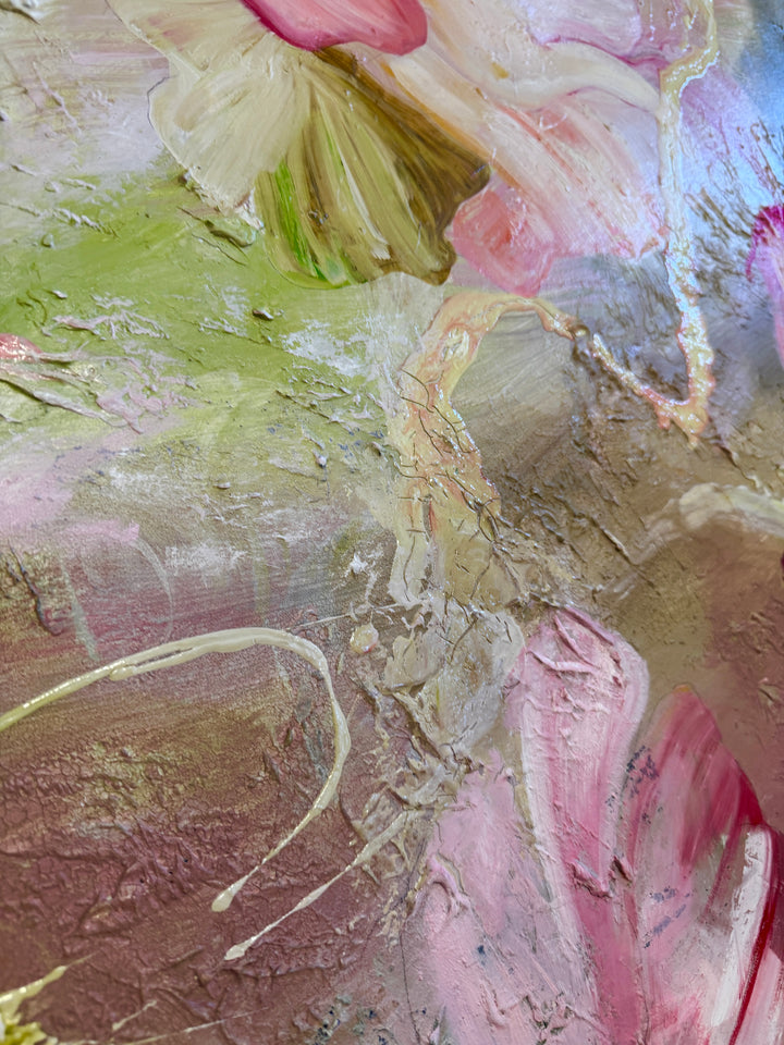 Where New Beginnings Bloom - Original oil painting 150x100cm