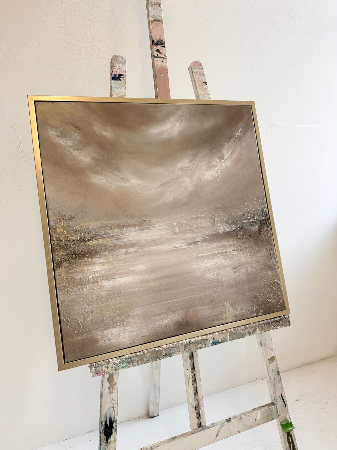 Through Light & Patience- 60x60cm Original Oil Painting on Canvas