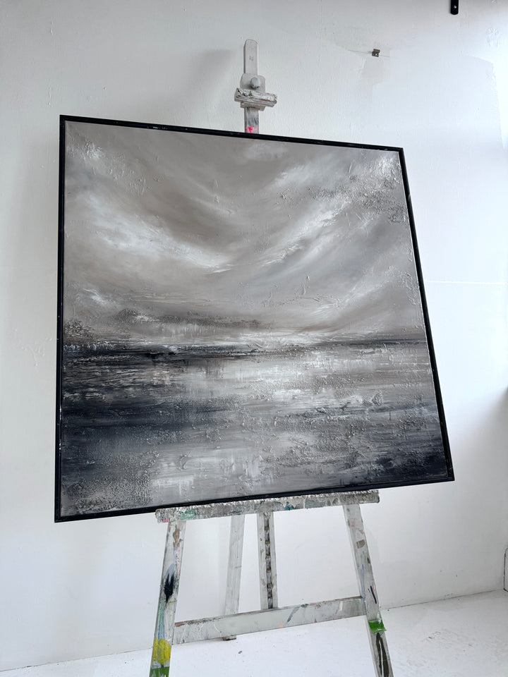 Lifted by Strength -102x102cm Original Oil Painting on Canvas