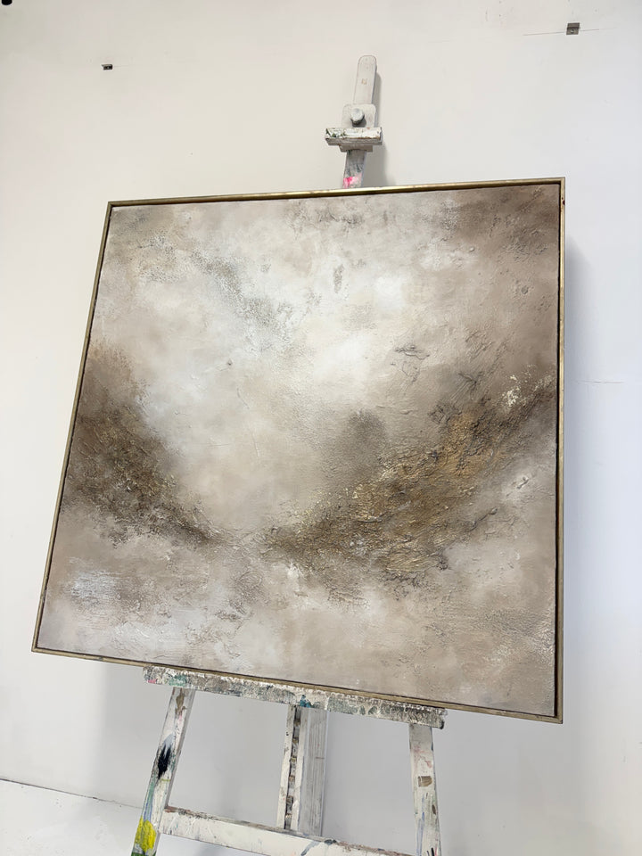 Whispers of the Wings-102x102cm Original Oil Painting on Canvas