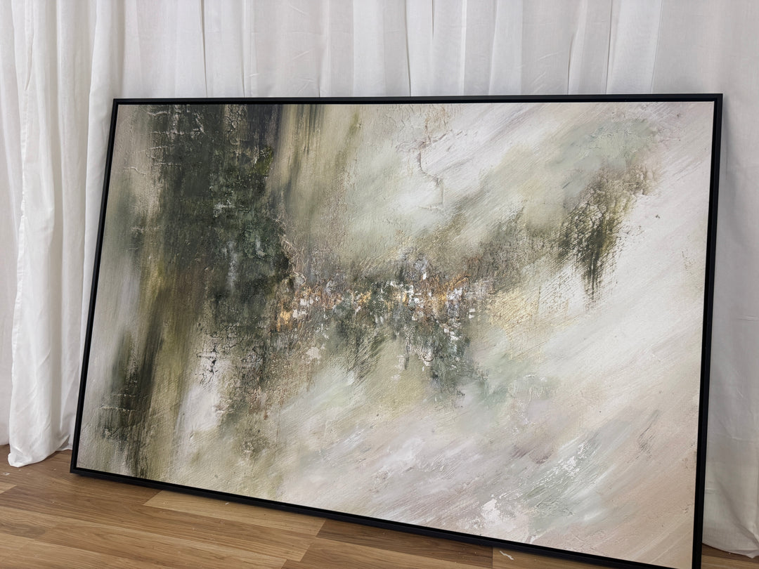 Guided by faith – 150x100cm XL Framed canvas print