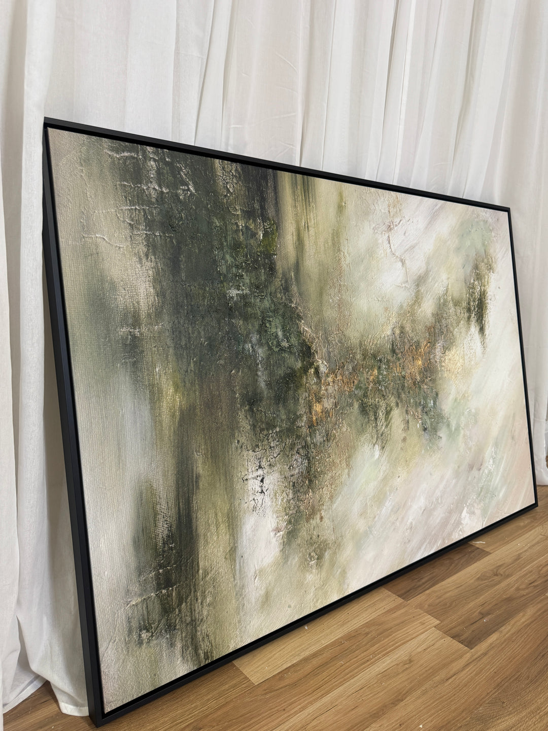 Guided by faith – 150x100cm XL Framed canvas print