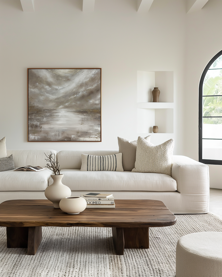 Heavenly Serenity -100x100cm Original Oil Painting on Canvas