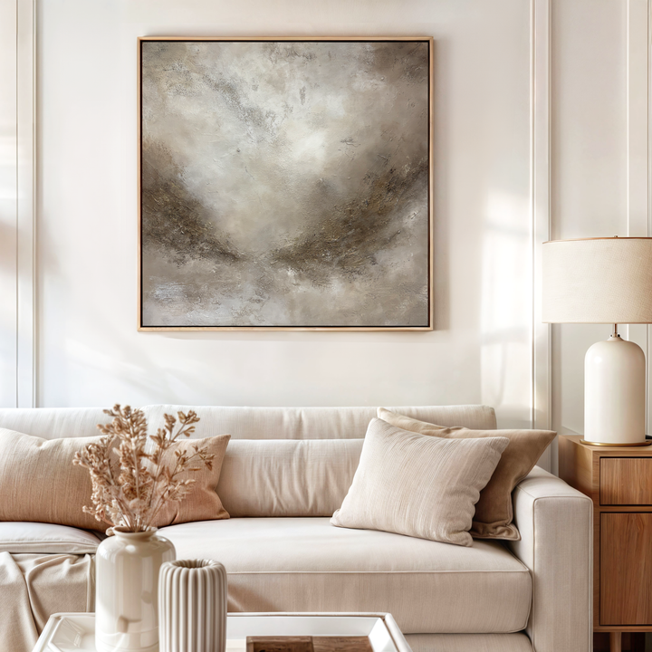 Whispers of the Wings-102x102cm Original Oil Painting on Canvas