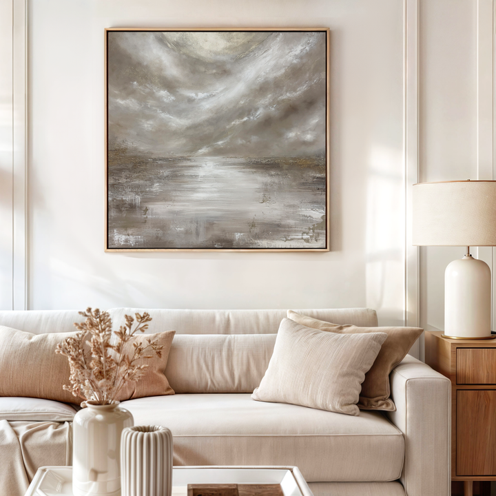 Heavenly Serenity -100x100cm Original Oil Painting on Canvas