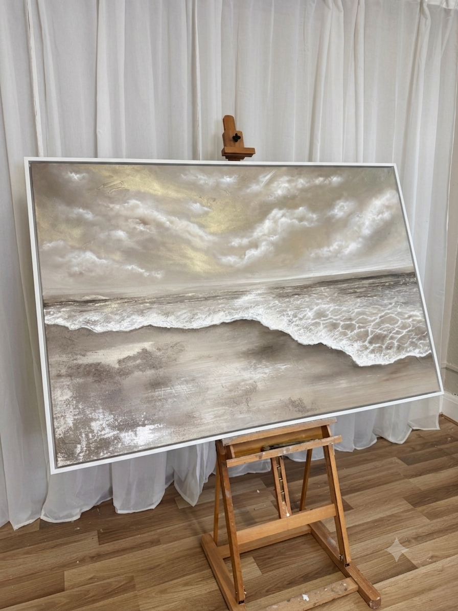 Where Hope Meets Light - Original oil painting