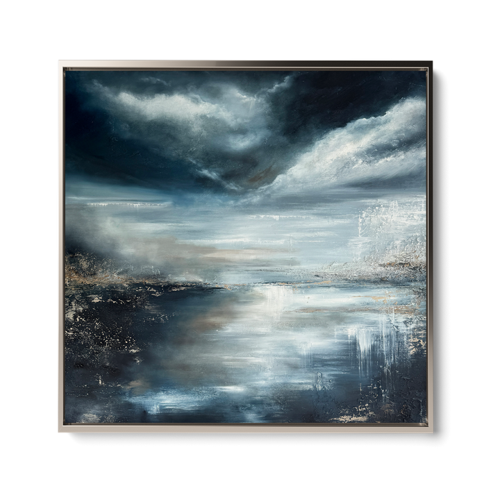 Waters of Love and Promise-100x100cm Original Oil Painting on Canvas