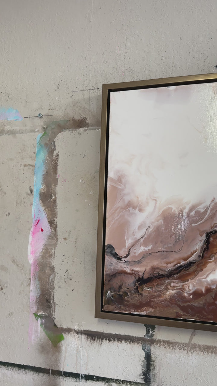 Flow of love-50x50cm Original Painting