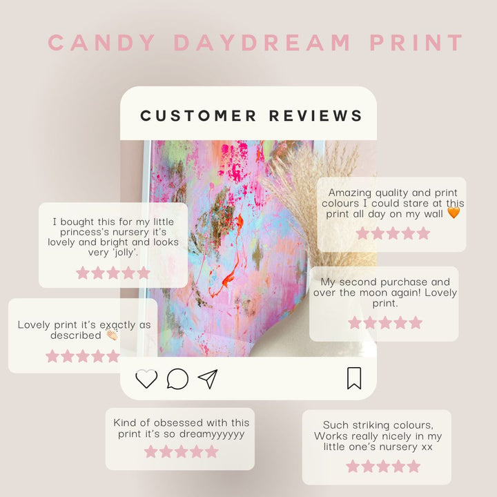 Candy daydream print