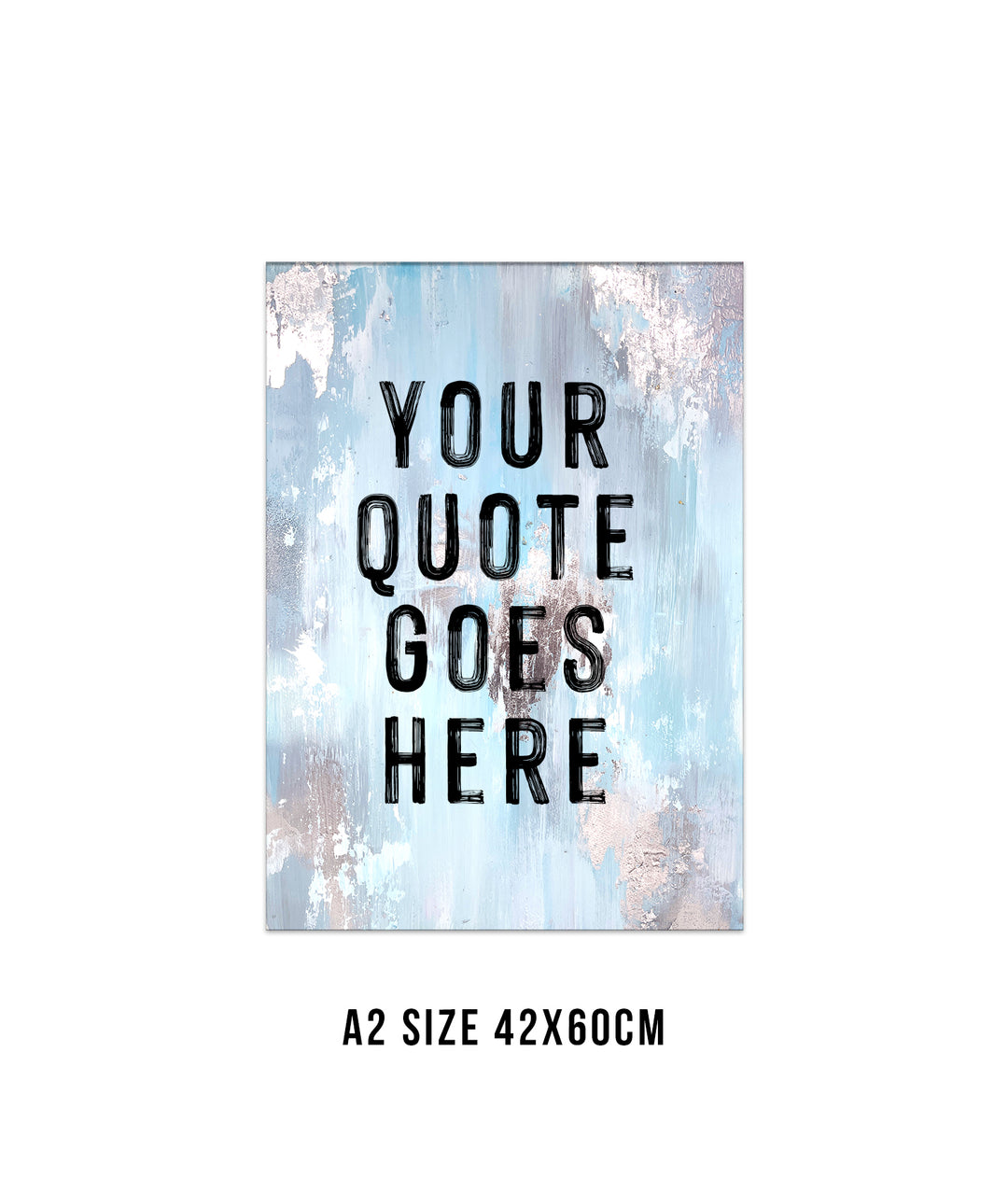 Icey blue custom quote