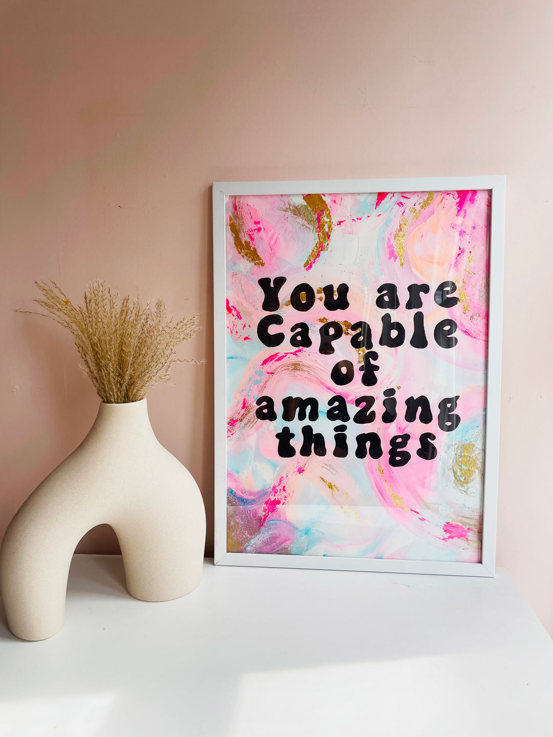 You are capable of magic